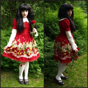 BtSSB Snow White OP - ”Snow White” OP  Från Baby the star shines bright 2004.  Byst 92 cm Midja 73 cm. Avtagbara ärmar.   Den har bara hängt i min garderob de senaste 10 åren  Skulle vilja ha ~1500 kr + frakt men är öppen för rimliga bud.