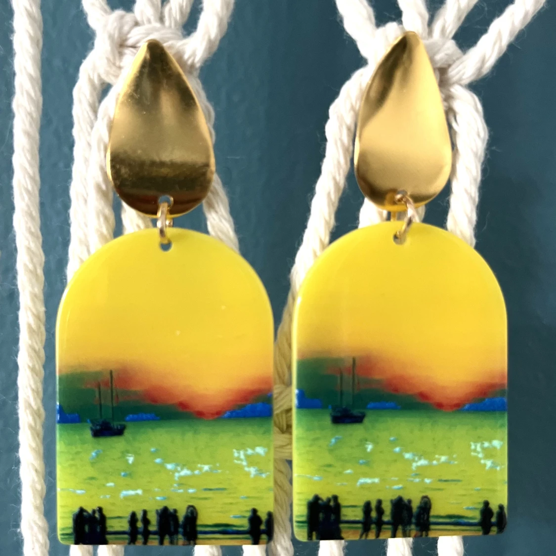 Drömmiga örhängen 💫 - 90