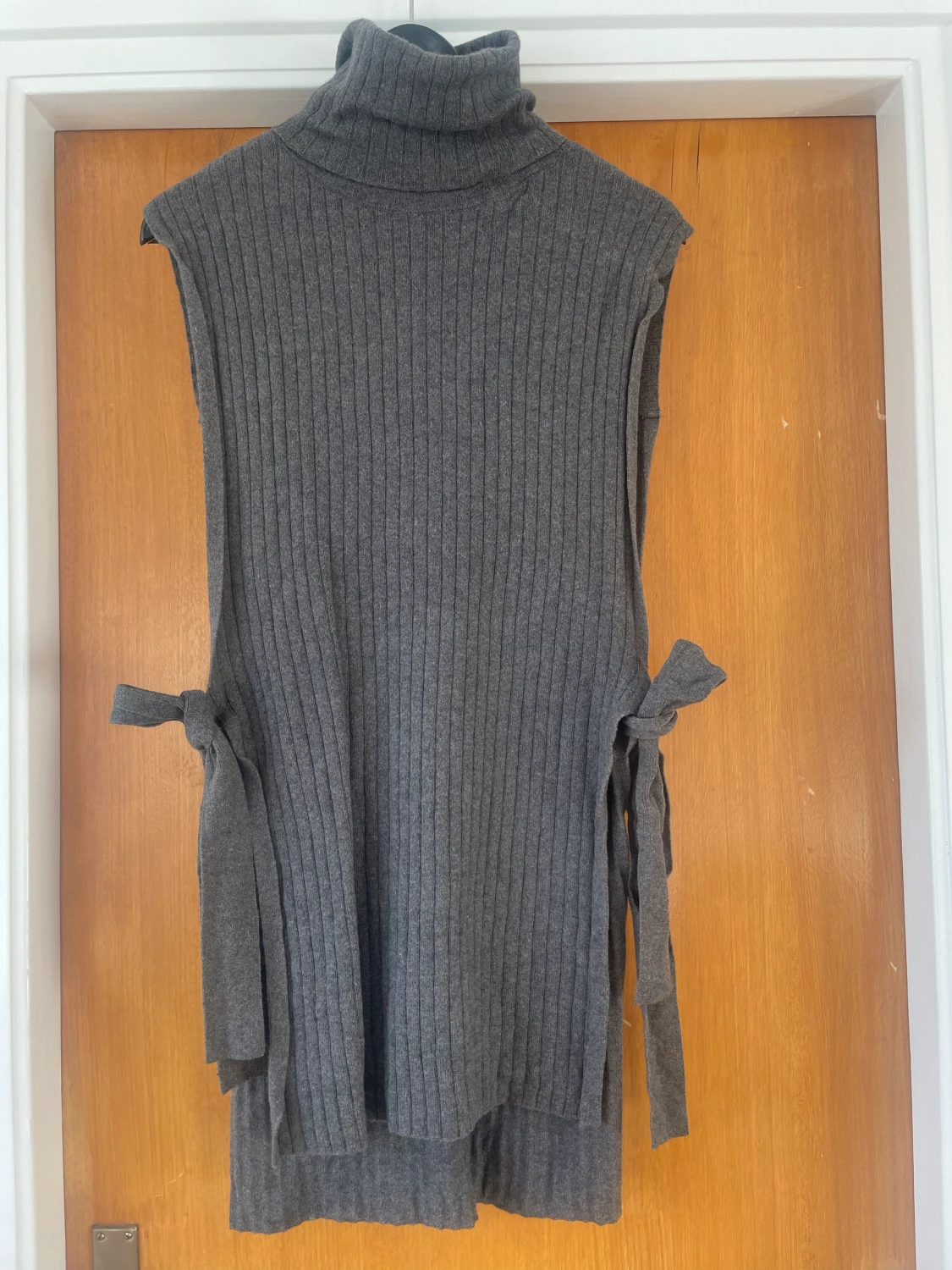 Väst/krage, kashmirblandning