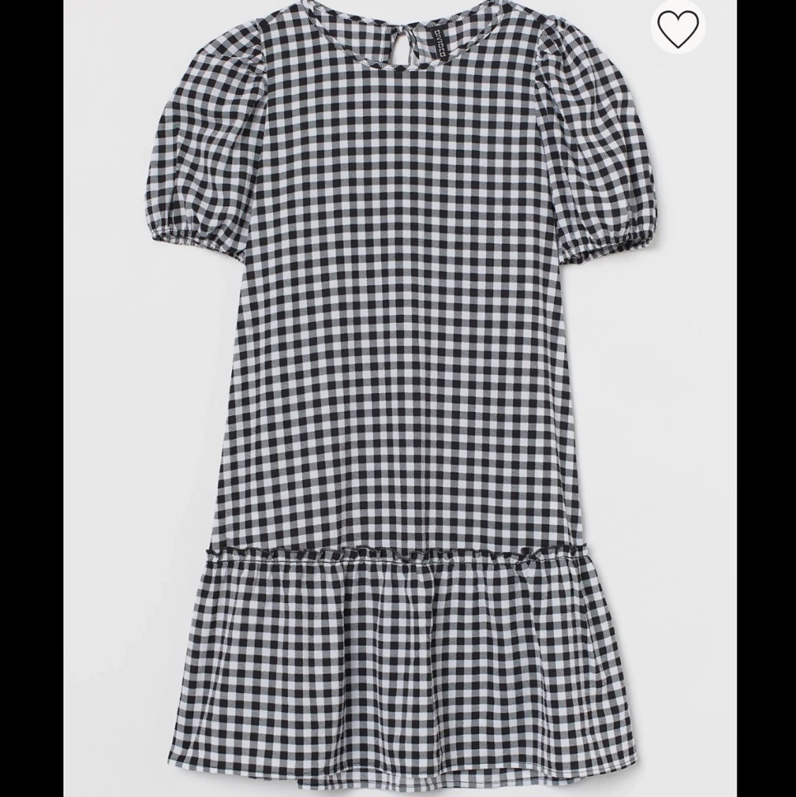 Rutig klänning - 90