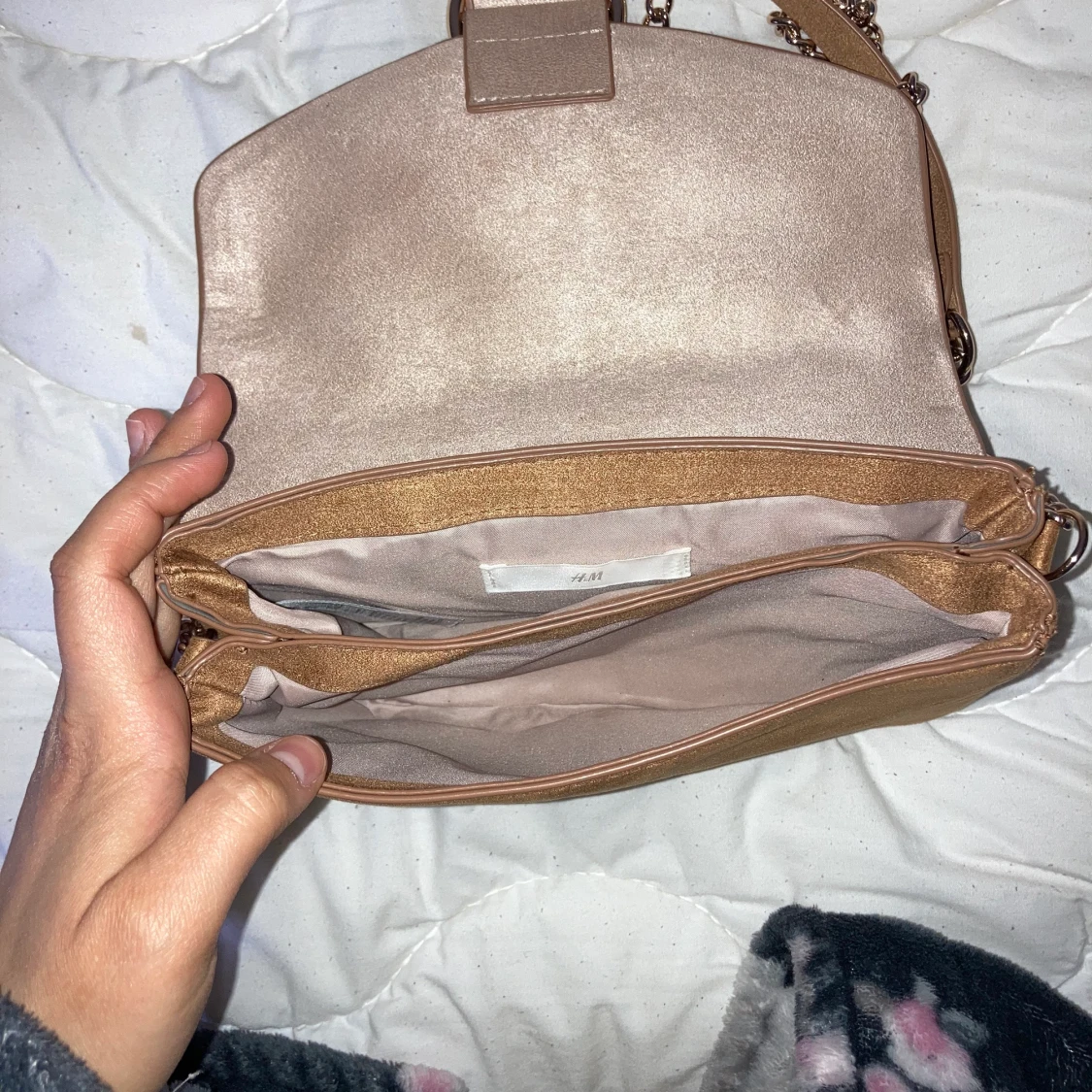 Beige liten väska - 91