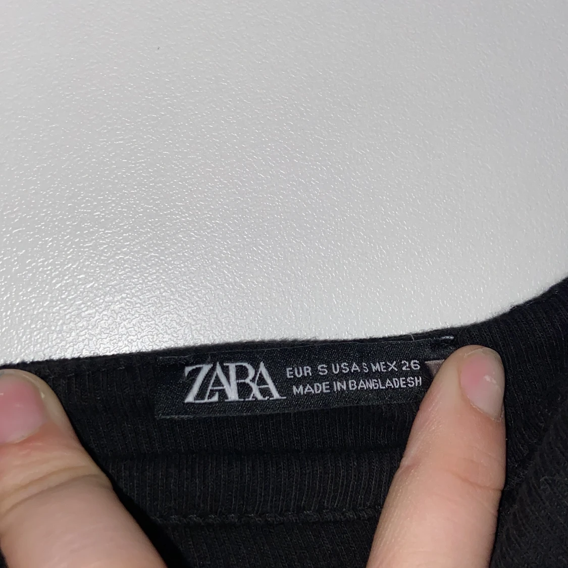 Ribbat zara crop top  - 91