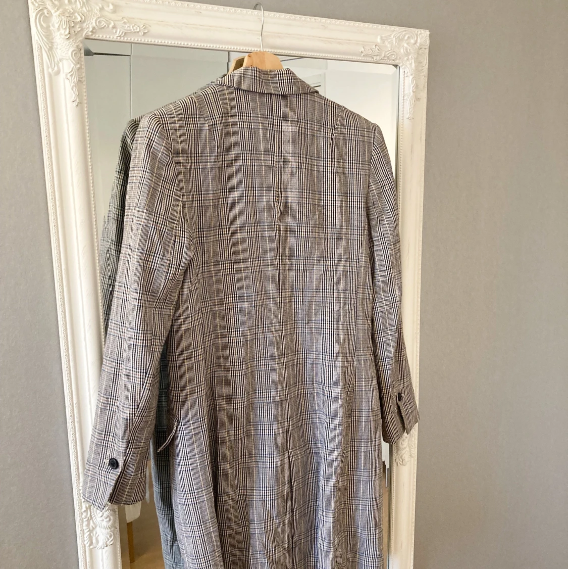 ☕️Rutig kappa från Mango☕️ - 90