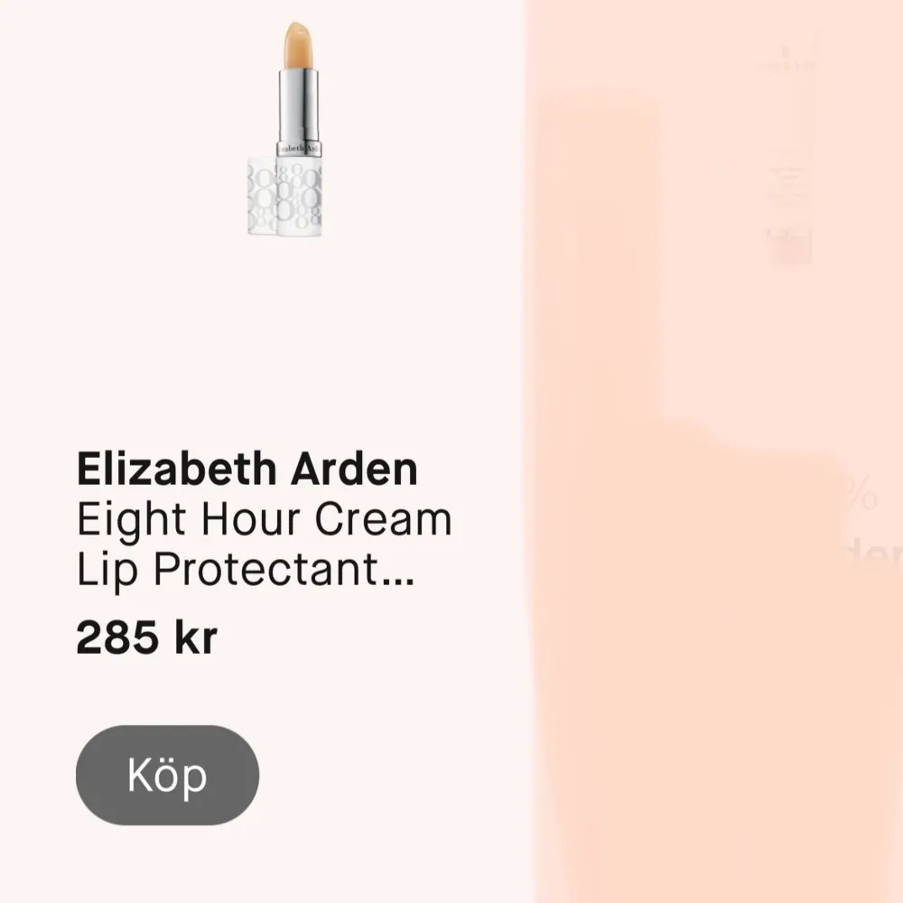 Läppsyl från elisabeth arden, eight hour. Helt ny och oanvänd. Har bara öppnat för att ta bild på den. Nypris 285kr. Har fler!!!. Övrigt.