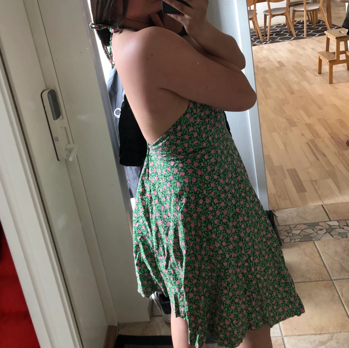 Halterneck klänning  - 91