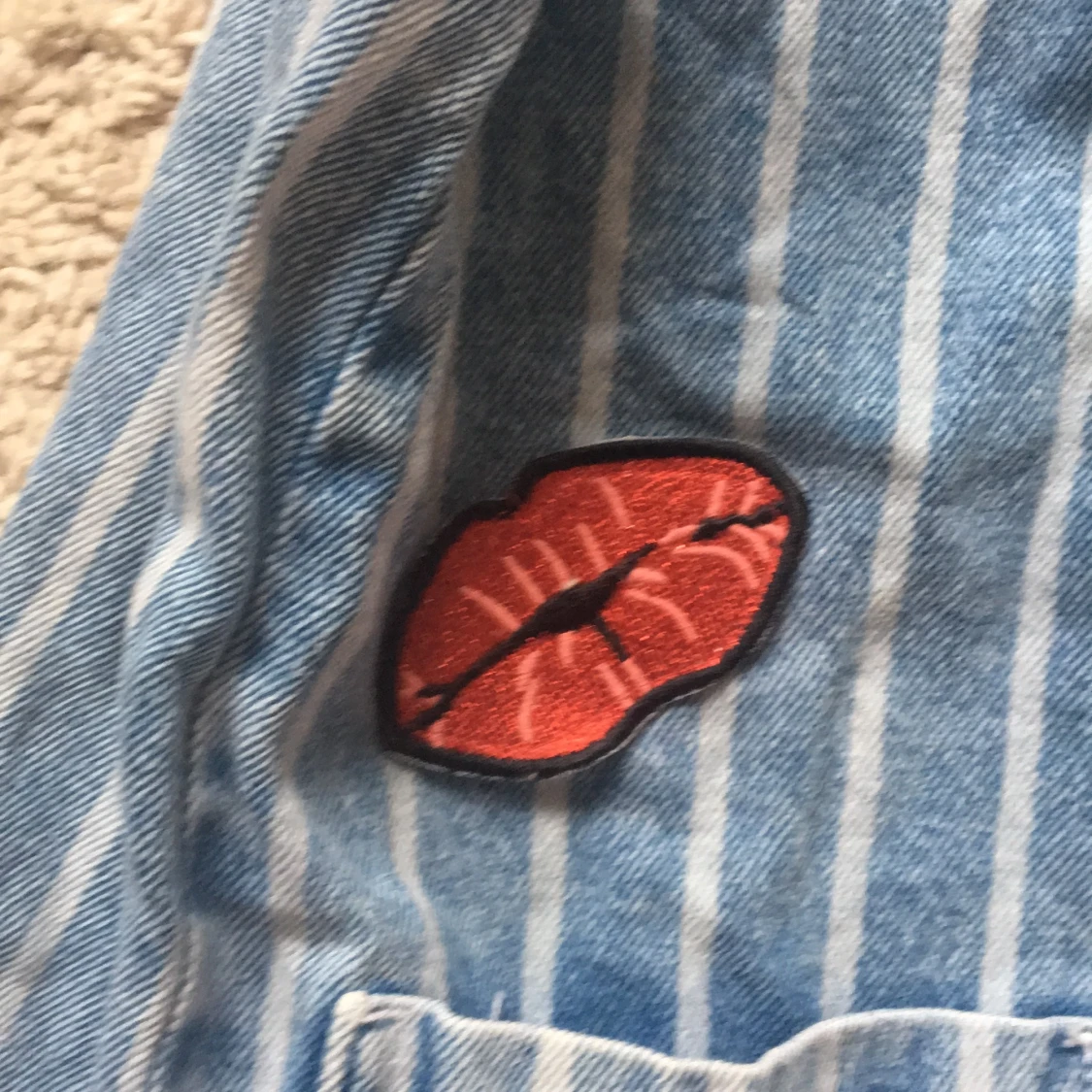 Hängselklänning stolek 146/152 - 91