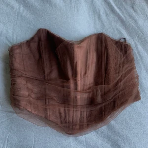 Zara Korsett  - Korsett topp från zara. Använd endast ett fåtal gånger men har blivit lite nopprig på insidan av tyllen.