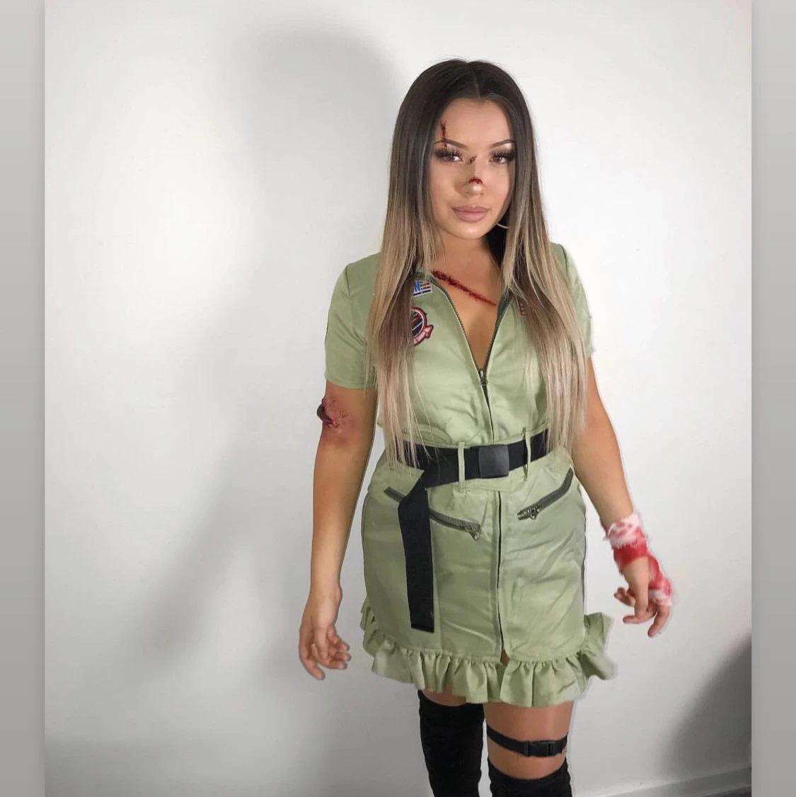 Pilot klänning Halloween