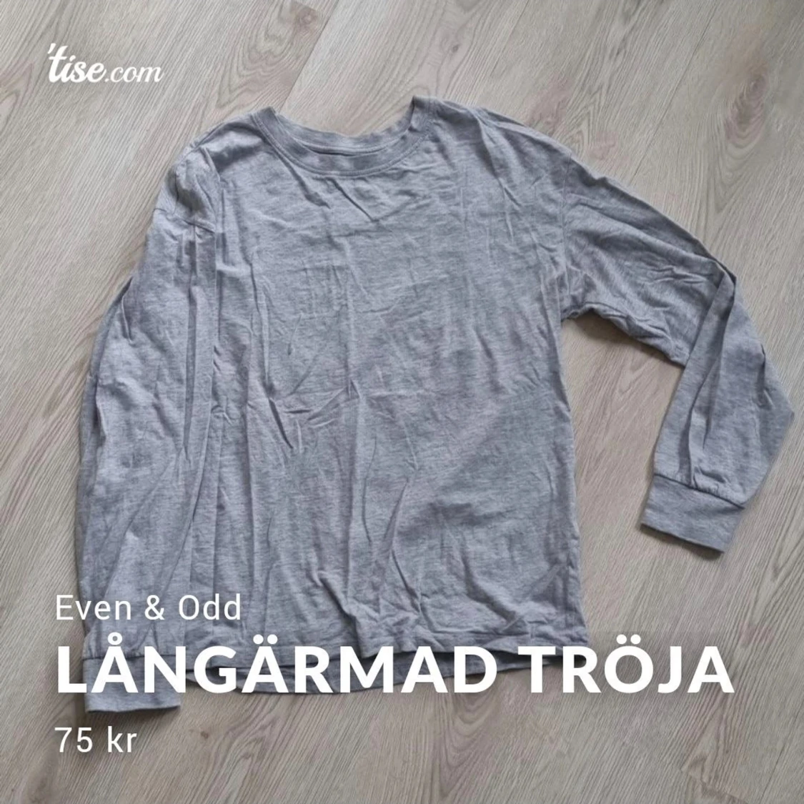 Långärmad tröja 