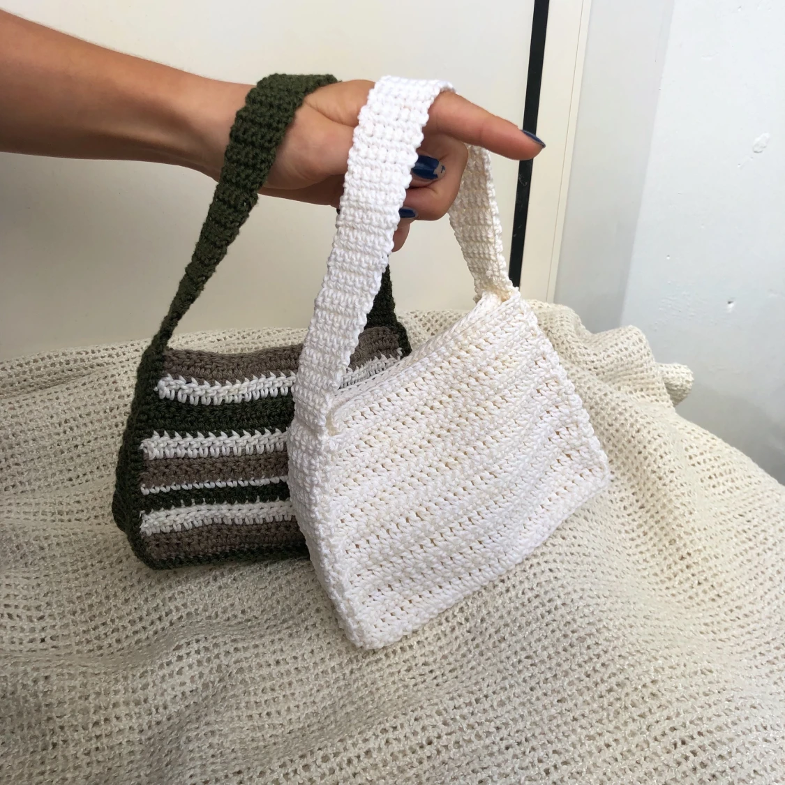 Virkade väskor - 90