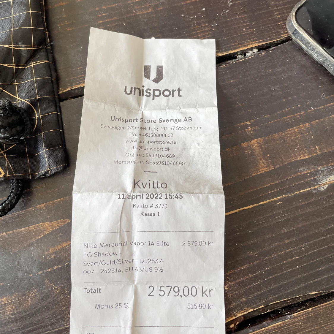 Nike fotbolls skor - 91