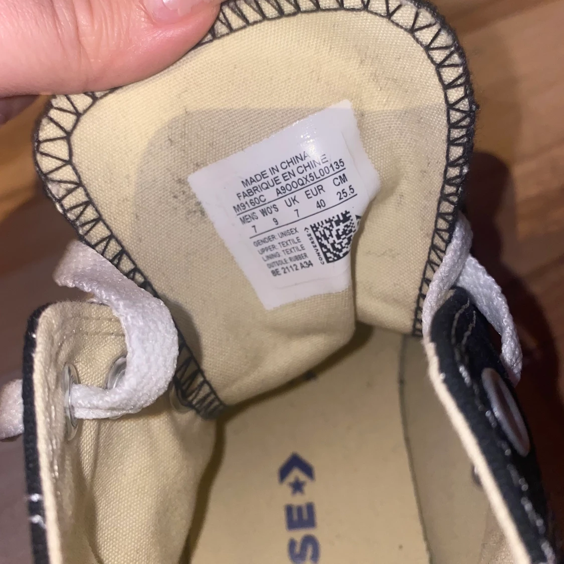 Svarta converse  - 91