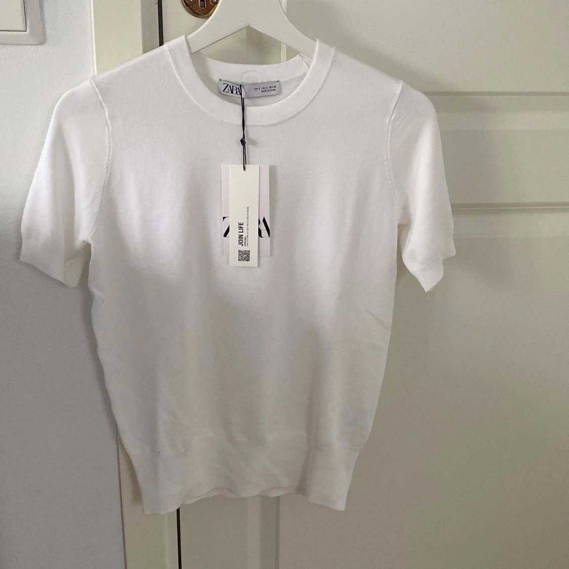 zara stickad t shirt - 91