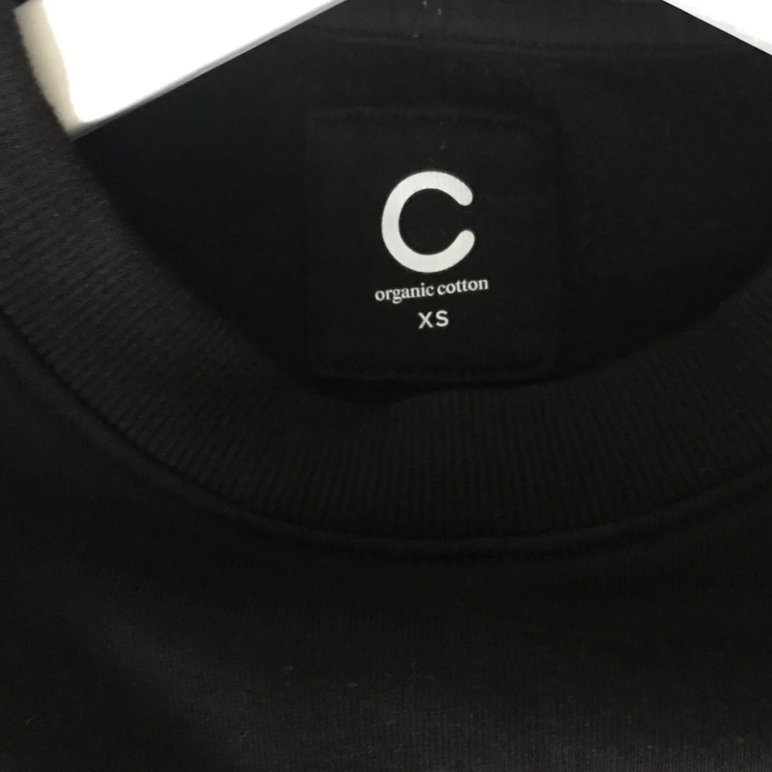 Basic svart tröja - 90