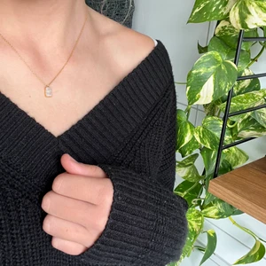 Svart stickad tröja - Gosig stickad tröja från hm🥰