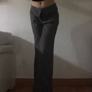 Grå breda byxor  - Grey wide pants  Fri frakt/ Free shipping  