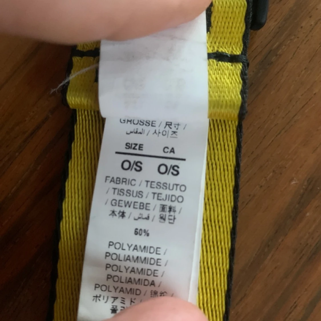 Off white bälte - 91