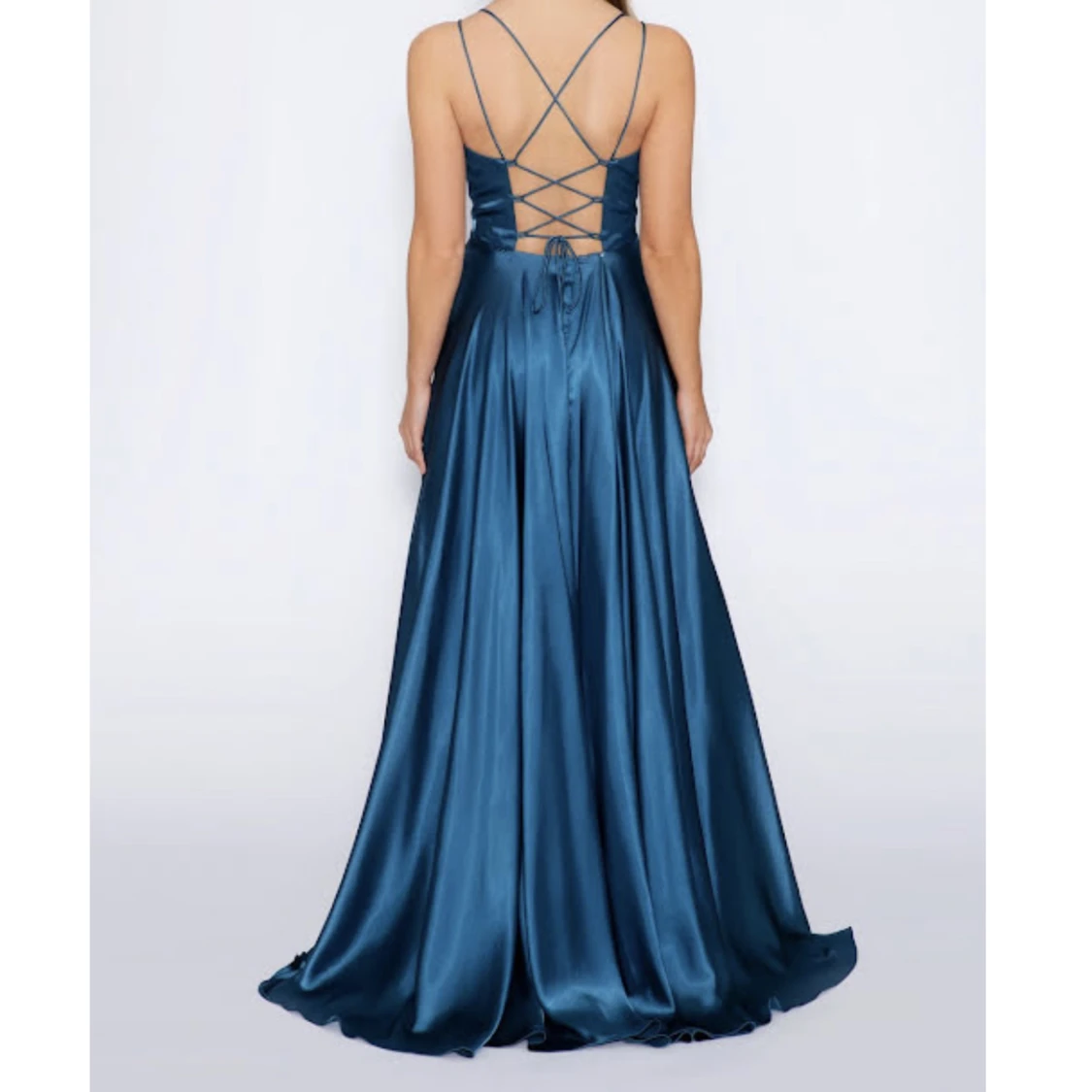 Blå balklänning  - 90