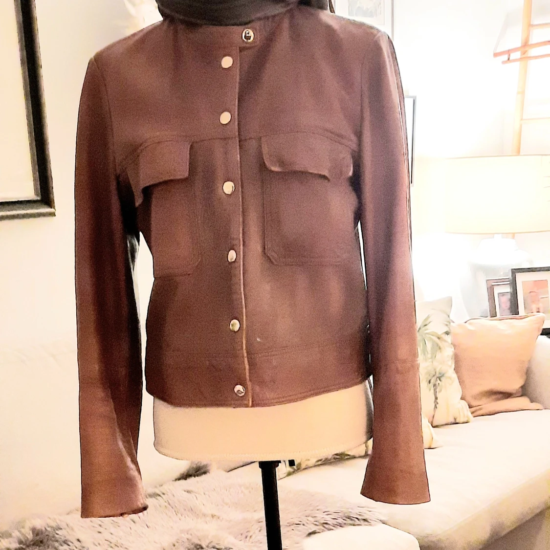 MNG Läderjacka  - 91