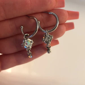 Örhängen  - Jättefina örhängen i silverfärg!☺️
