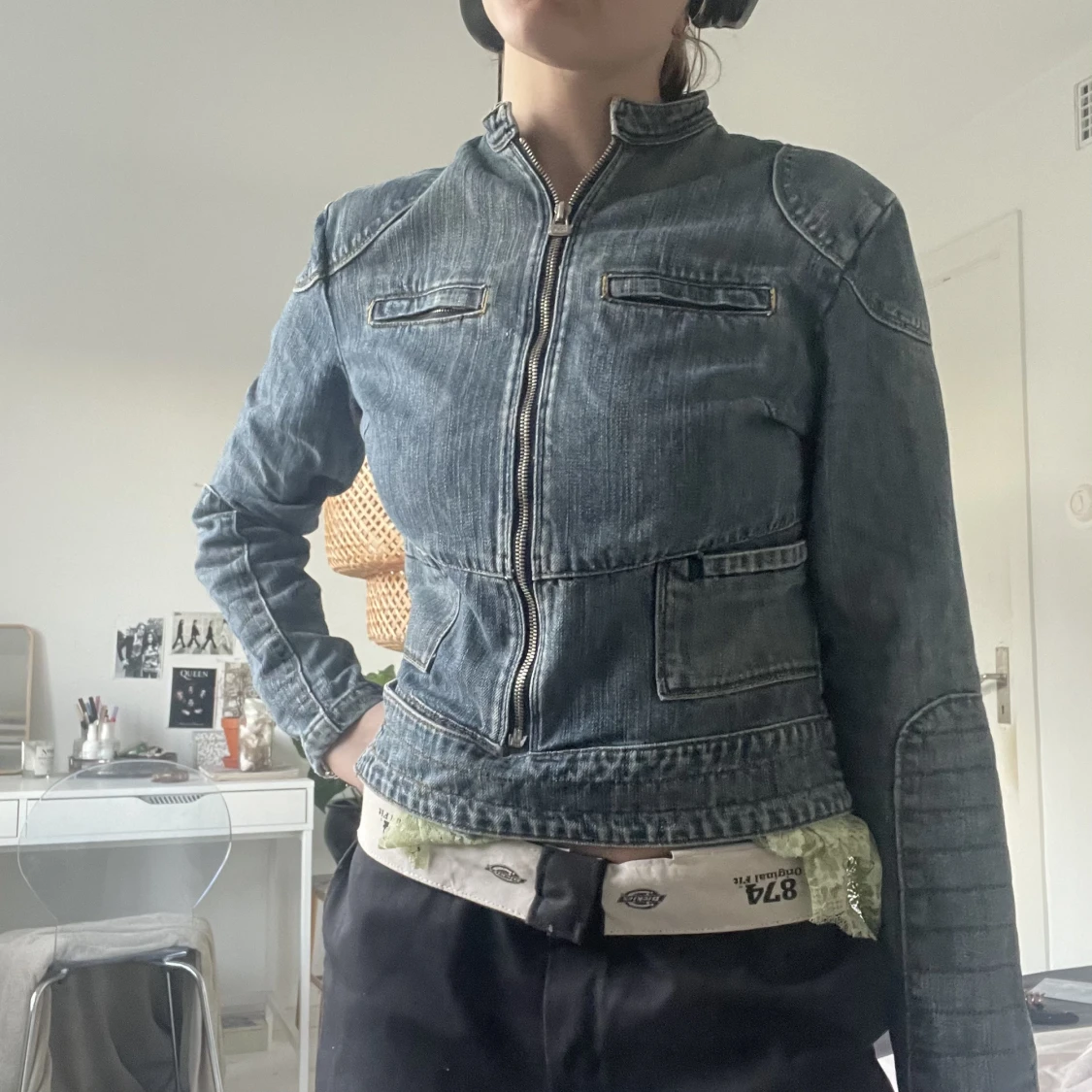 Jeans bikerjacka💙💙 - 91