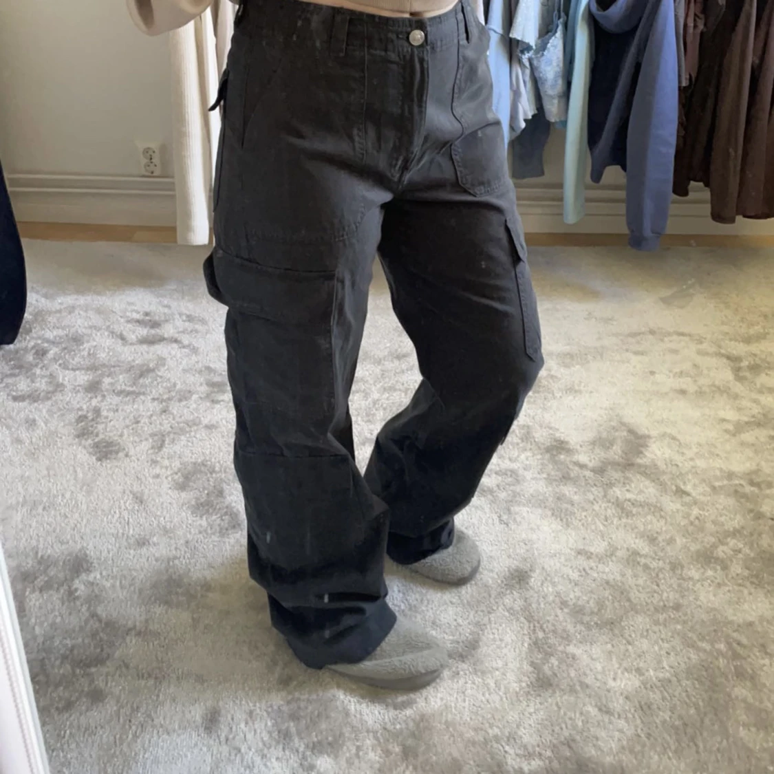 Cargo byxa zara - 90