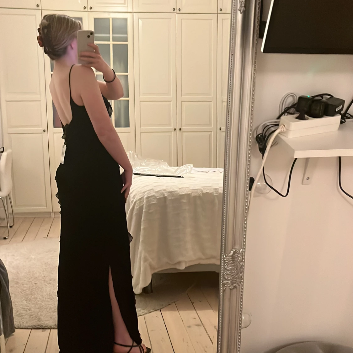 Svart långklänning  - 90