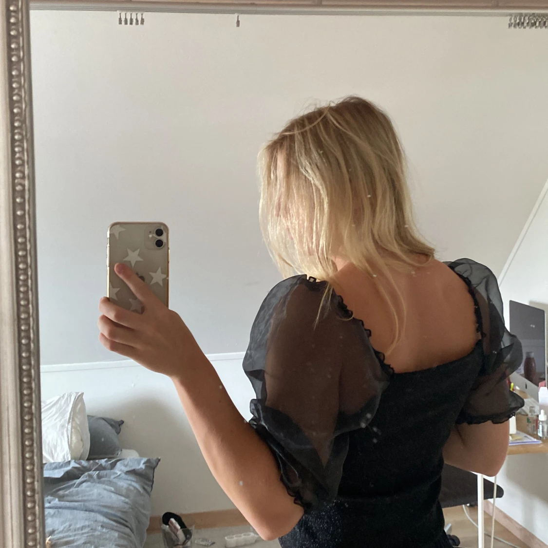 Partytopp svart - 90