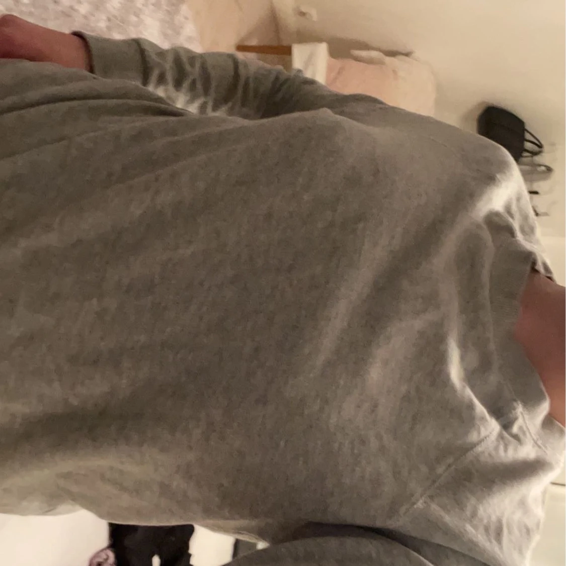 Grå sweatshirt  - 90