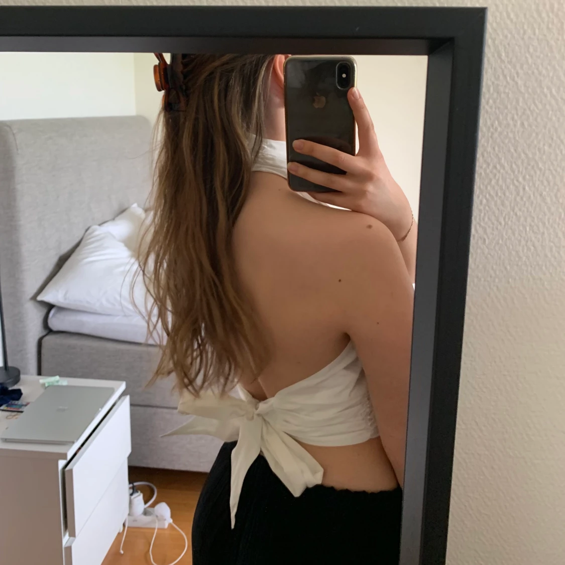 Halterneck topp - 90