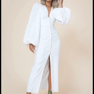 SÖKER!! adoore postiano dress white i 36 - Söker!!