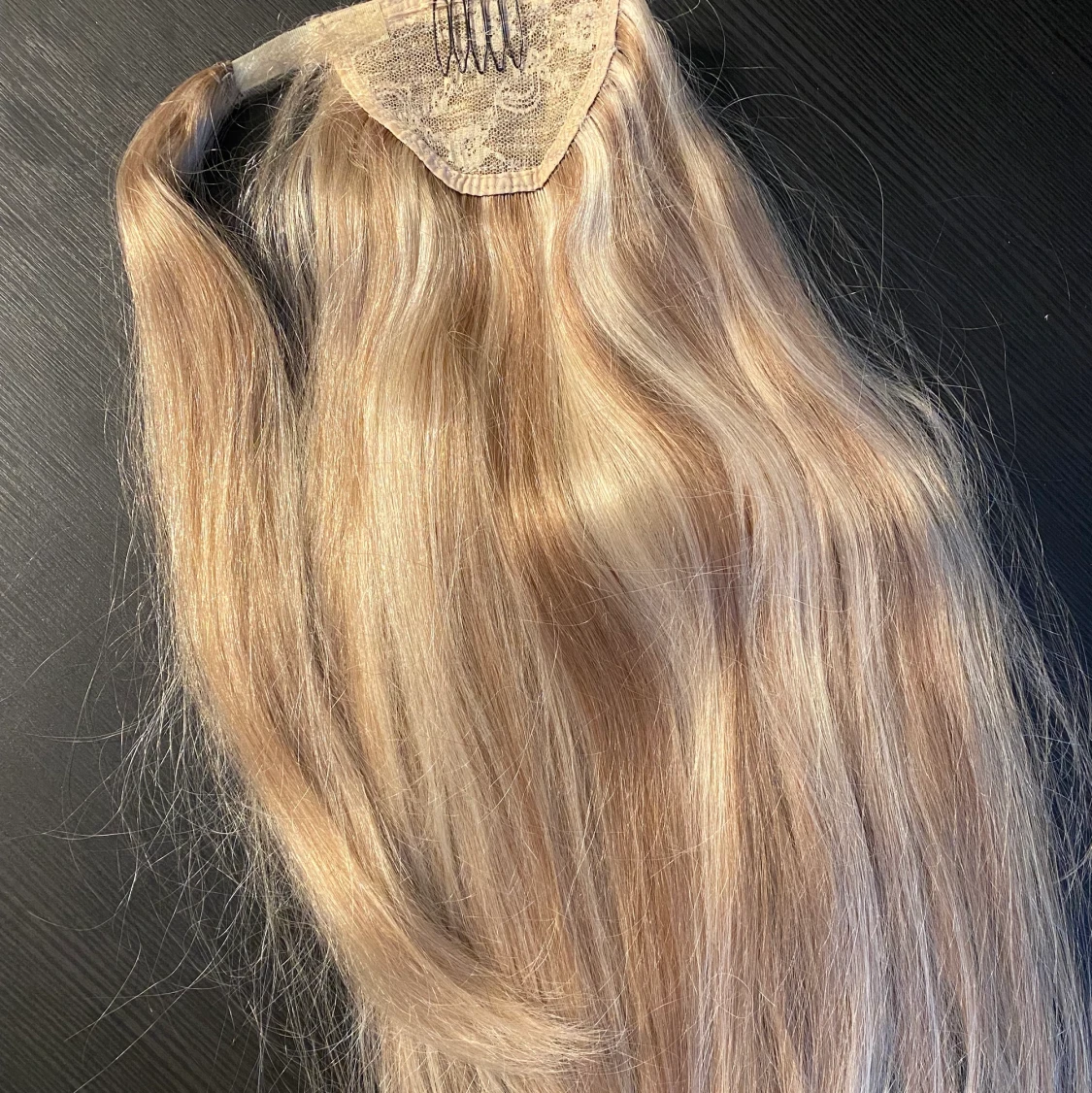 Clip-in ponytail Rapunzel  - 90