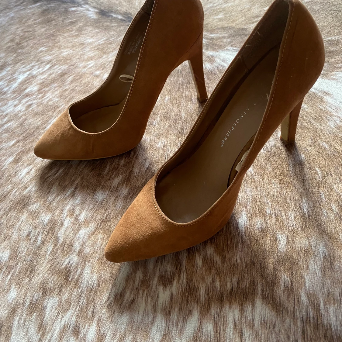 Bruna klackskor storlek 38 