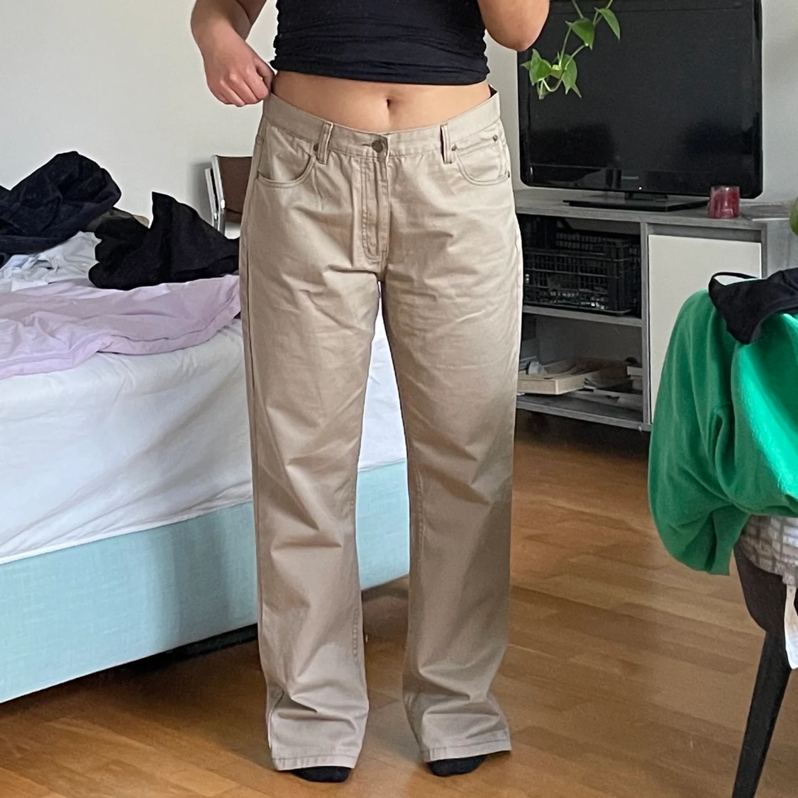 Beiga byxor 🌞 - 90