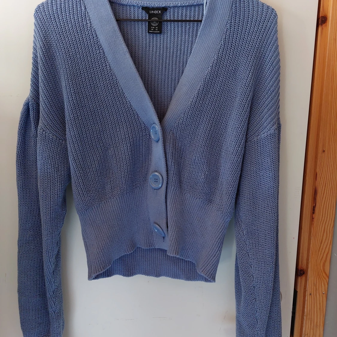 Oanvänd Lindex kofta, xs - 90