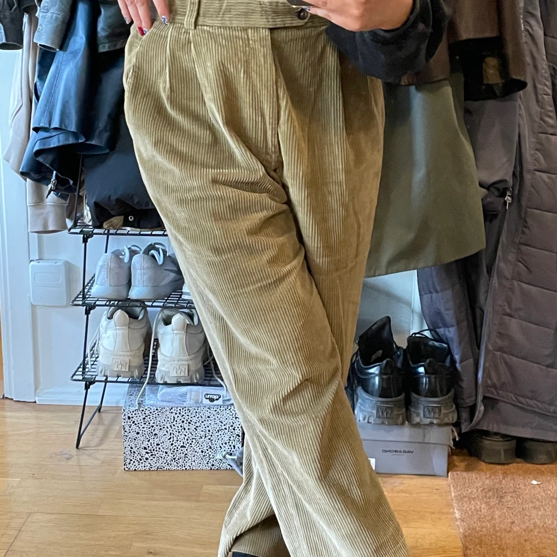 Ljusbruna/beiga manchesterbrallor🤑 - 91