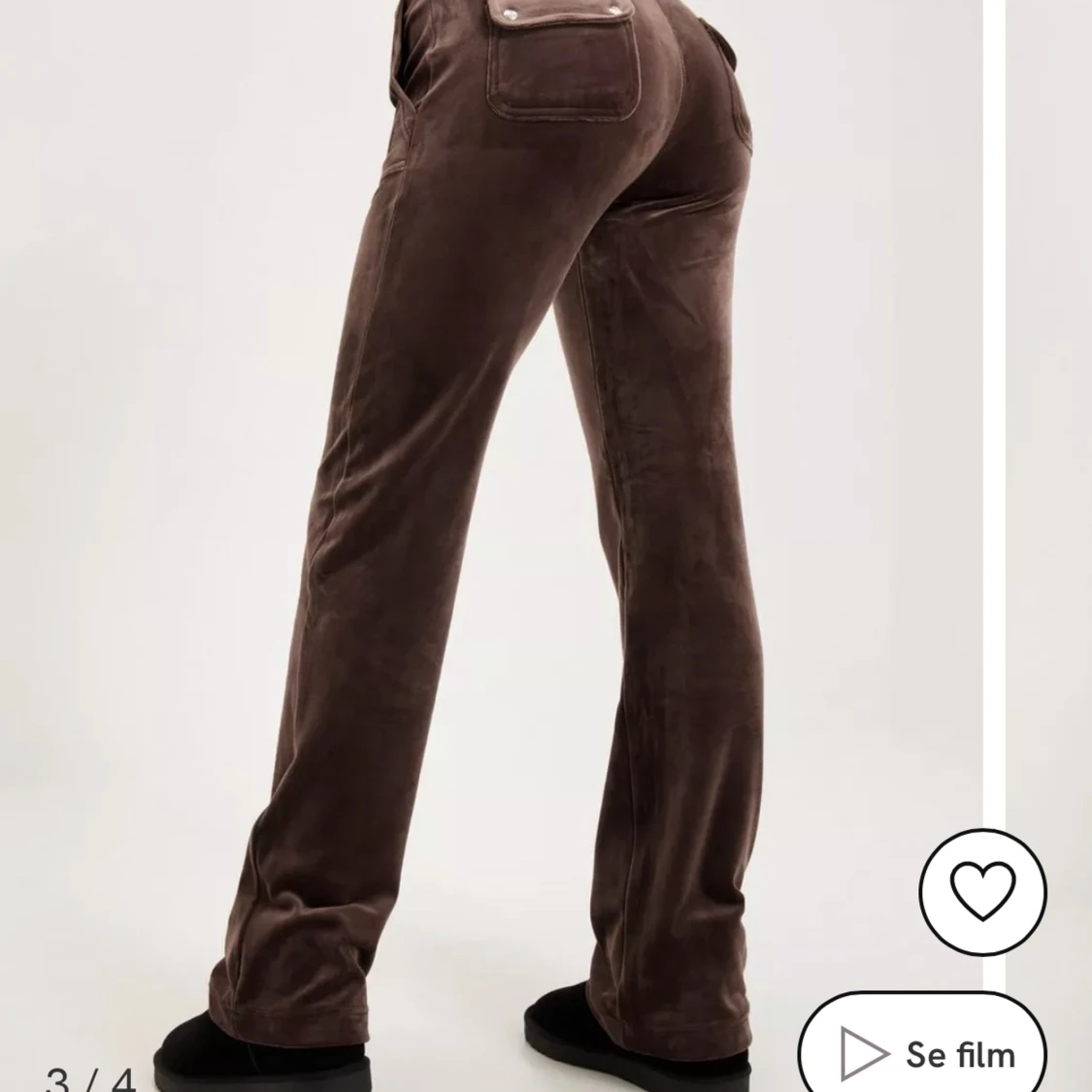 Bruna juicy byxor  - 90