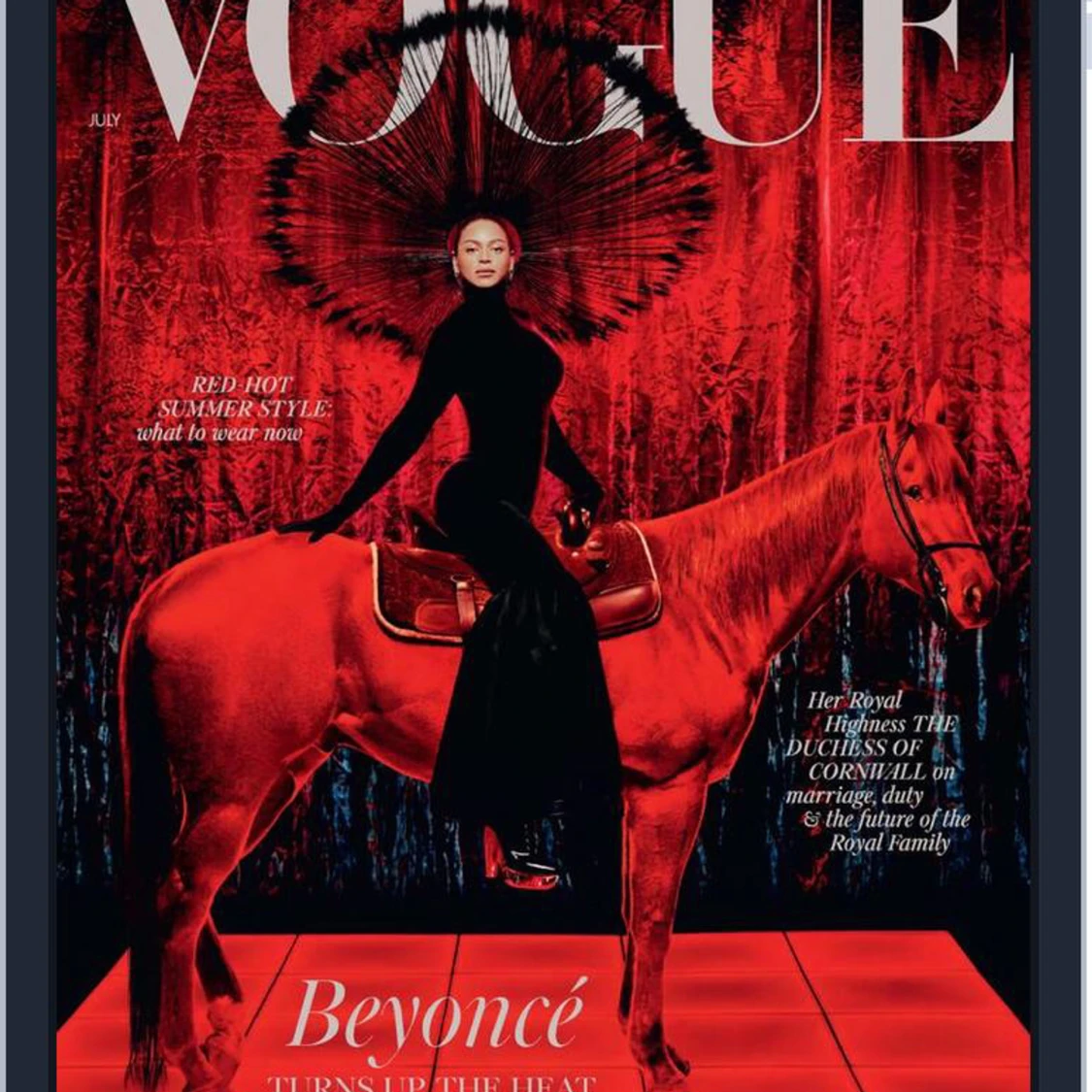 SÖKER VOGUE MAGASIN MAJ-JULI (UK)