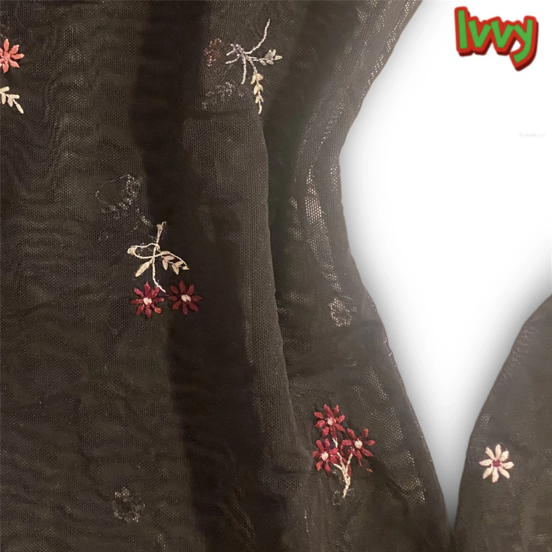  Seethrough tröja med fina detaljer 🌸🌸 - 91