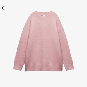 Så söt rosa tröja från zara. Säljer endast pga måste rensa garderoben men den är verkligen så gosig och söt💕💕