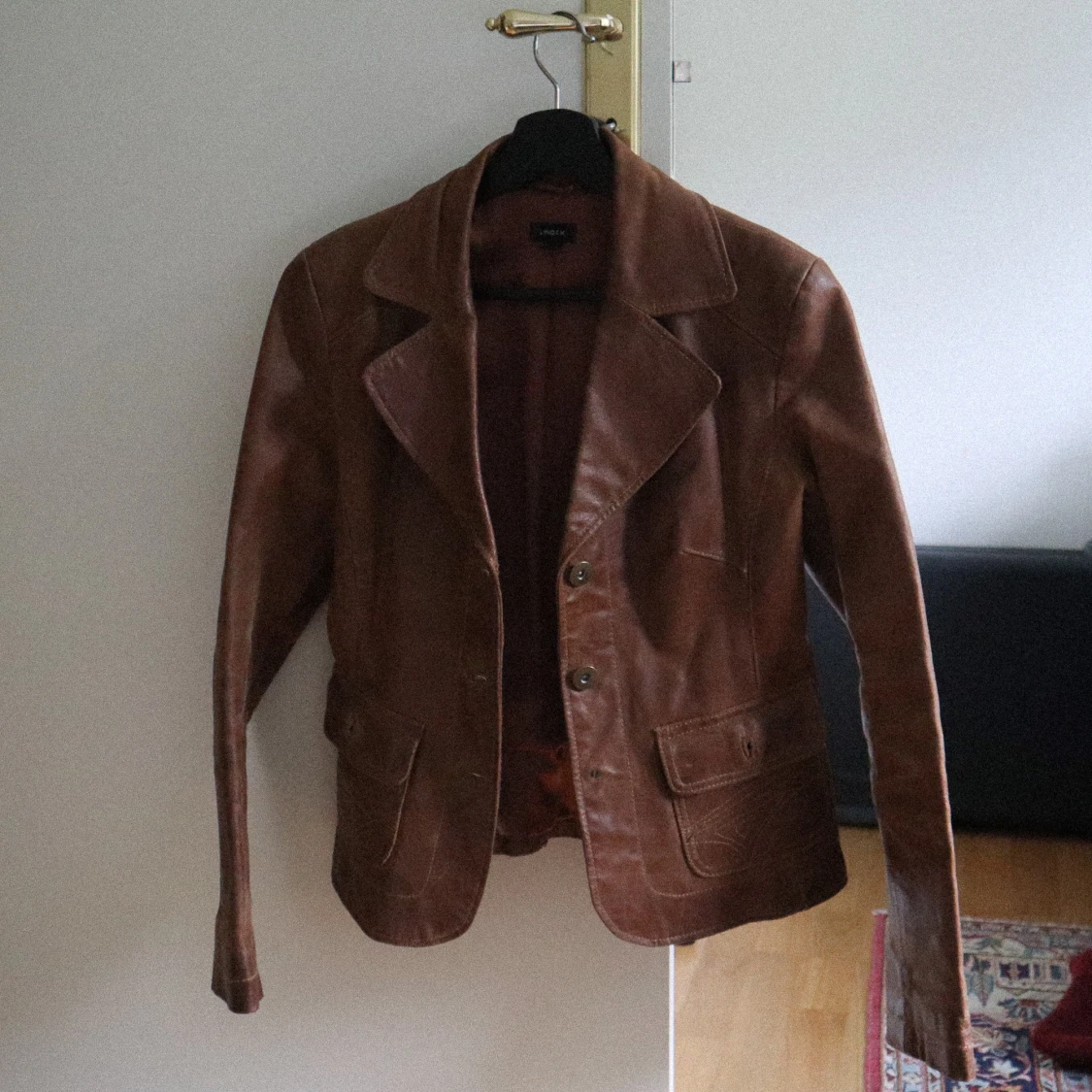 Läderjacka från Lindex - 91