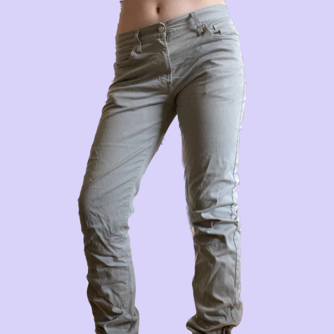 Lågmidjade byxor - 91