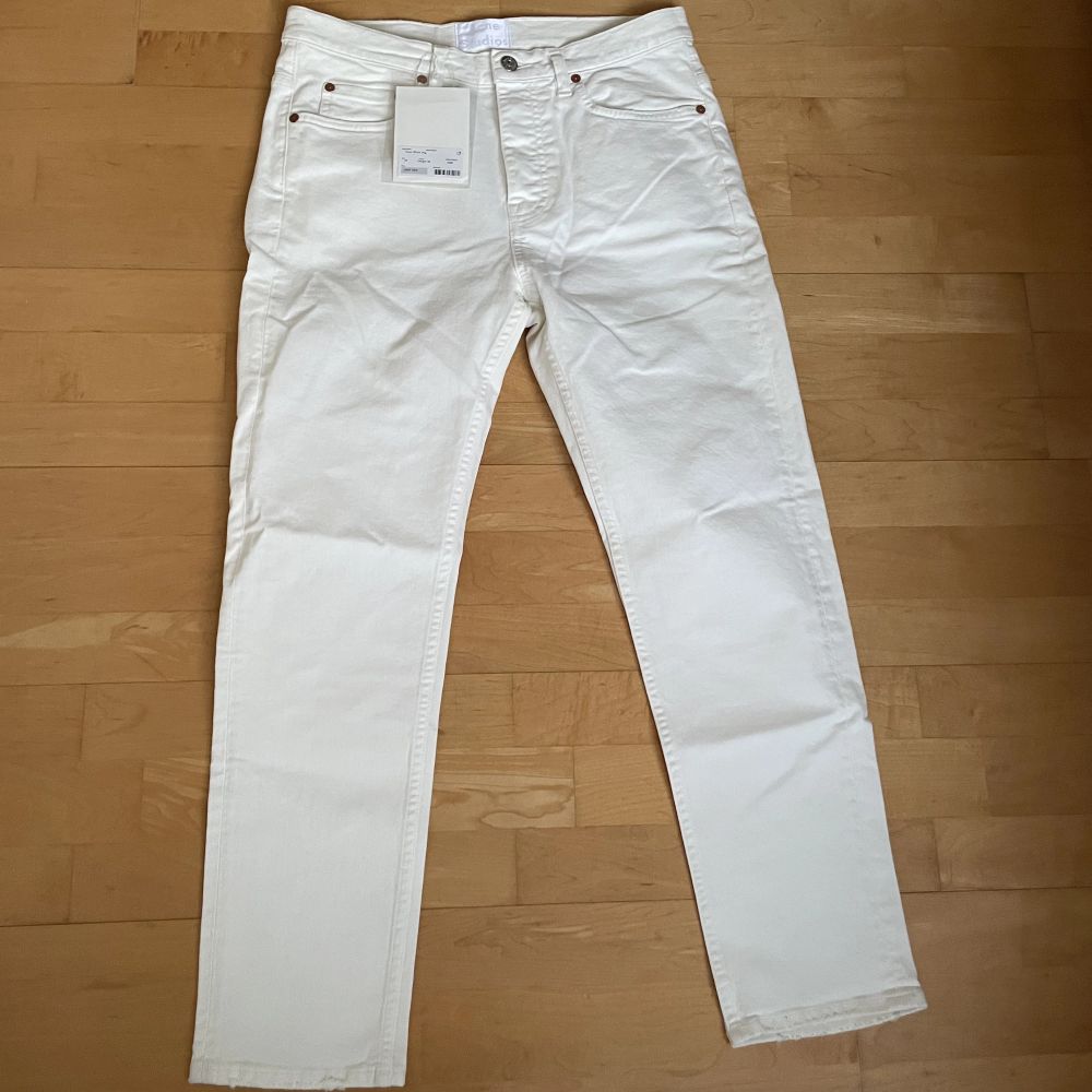 Vit Acne studios jeans Town White Vtg | Plick Second Hand