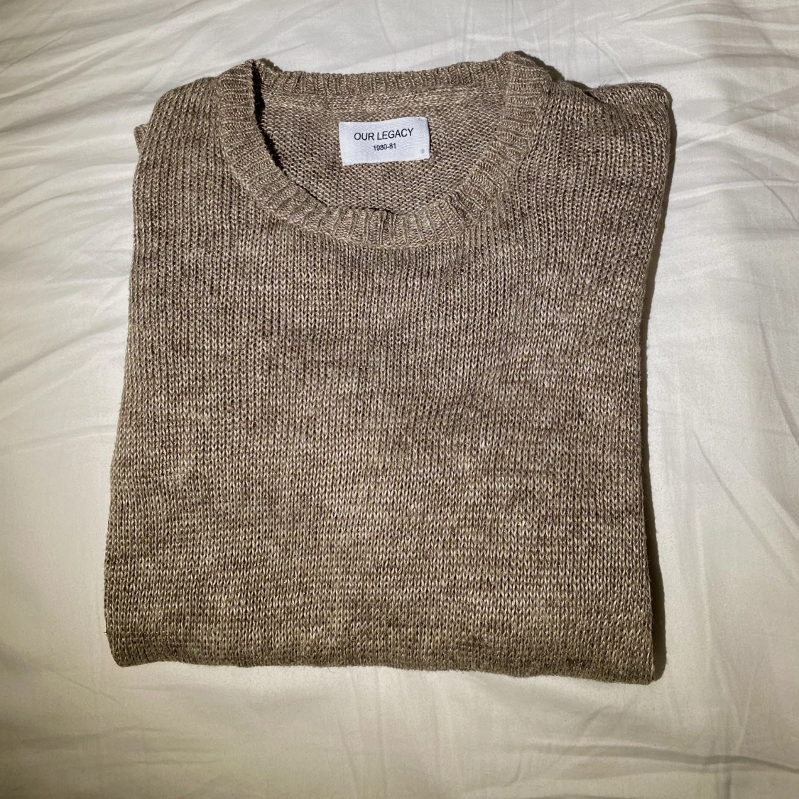 Our Legacy 100 % Linne Sweater