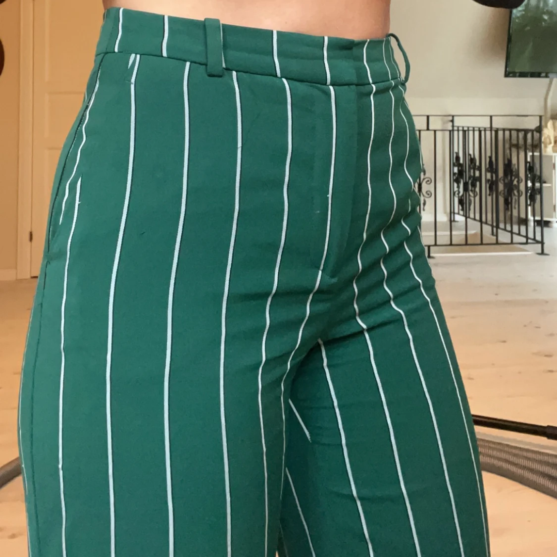 Gröna kostymbyxor