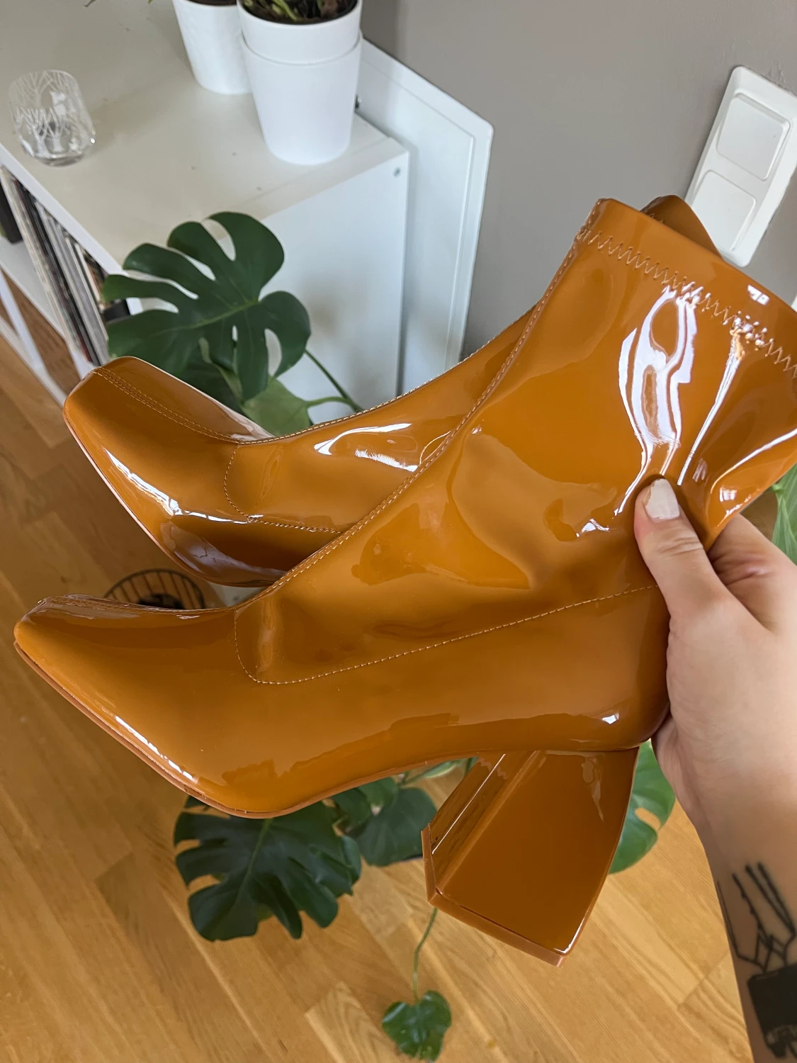 Stövlar med klack - 90