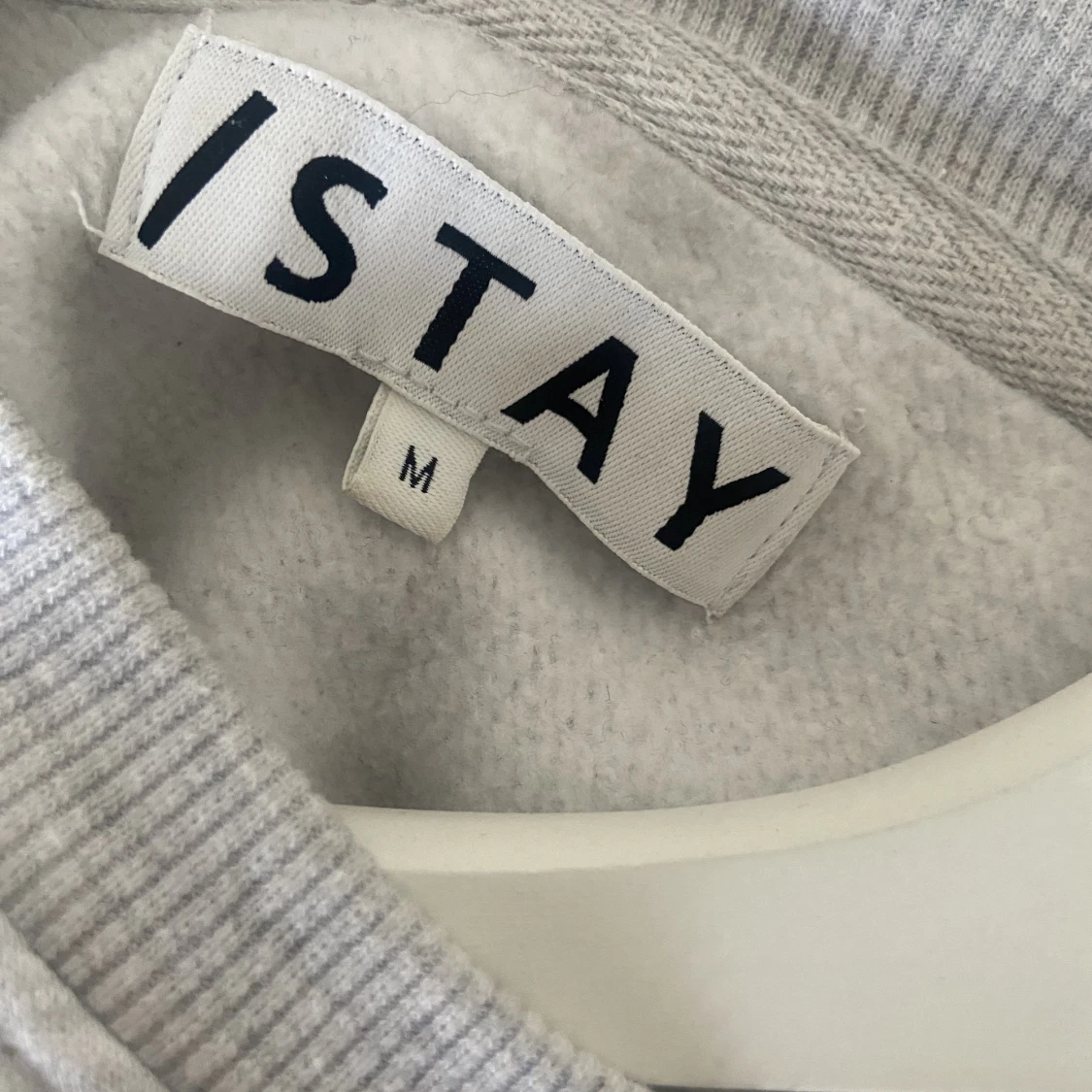 Grå Sweatshirt Med Tryck - 91