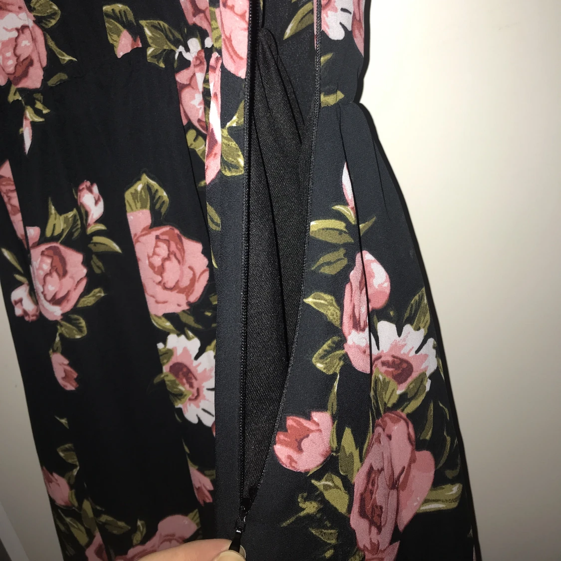 klänning med rosor strl S/34 - 90