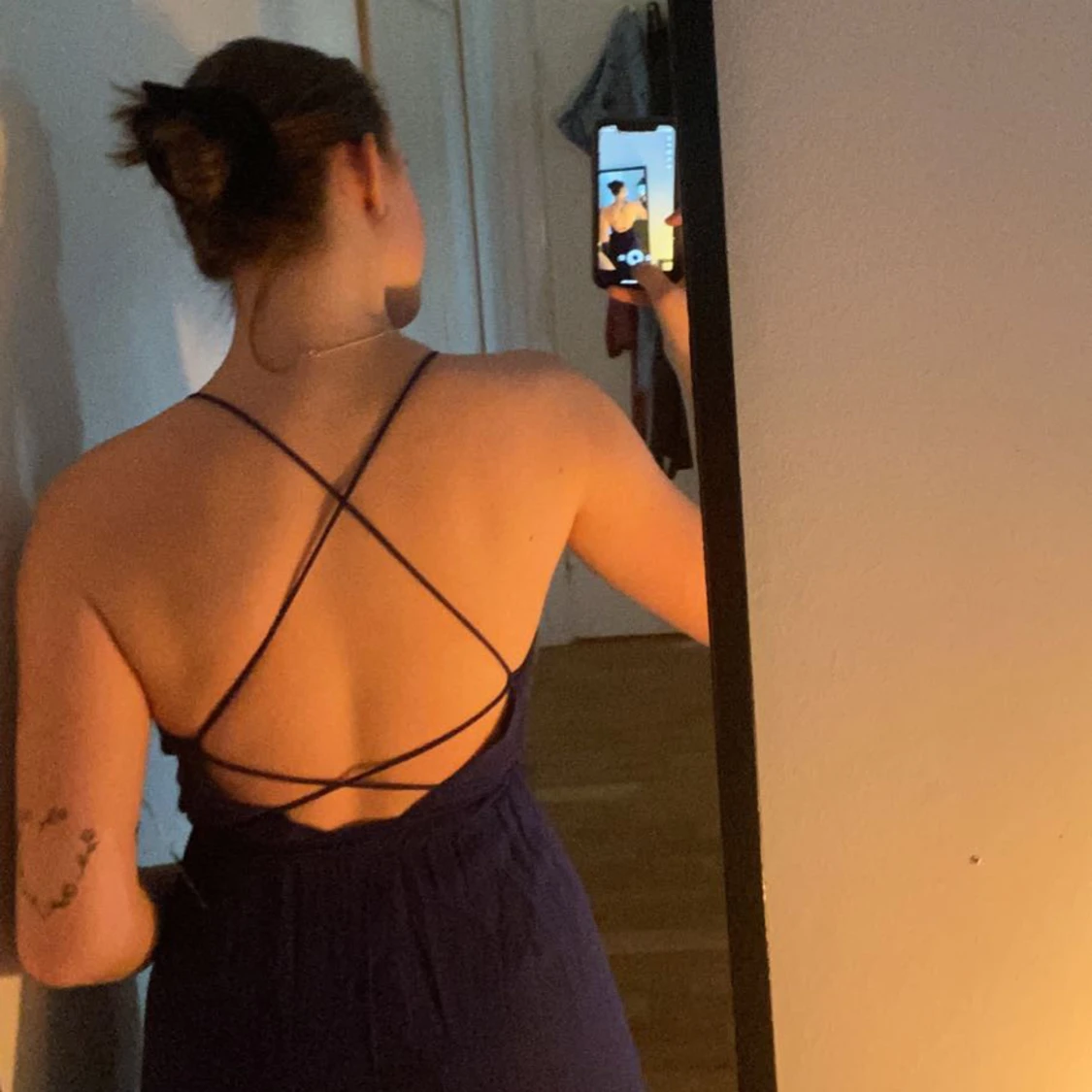 Blå balklänning - 91