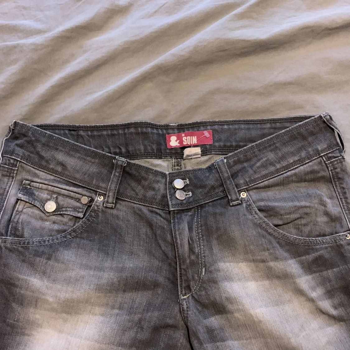 Lågmidjade jeans - 90